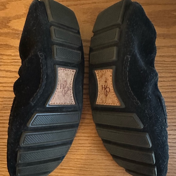 Cole Haan Black Suede Driving Shoes D40907 Women’s size 8 1/2B - Picture 8 of 9